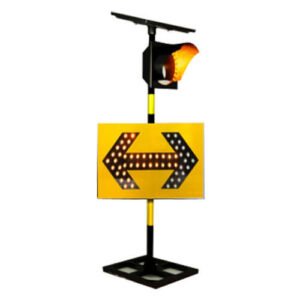 SOLAR-POWERED-LED-DIRECTIONAL-SIGN-WITH-STAND(TWO-ARROWS)