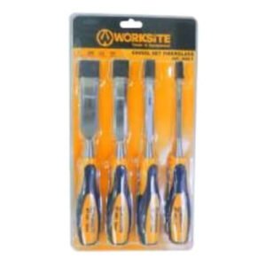 WORKSITE-4PCS-WOOD-CHISEL-SET