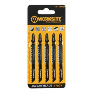 WORKSITE 5PCS JIG SAW BLADE FOR WOOD