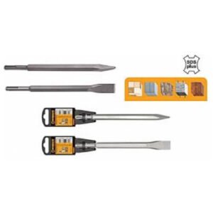 WORKSITE-SDS-PLUS-POINT-CHISEL-AND-FLAT-CHISEL